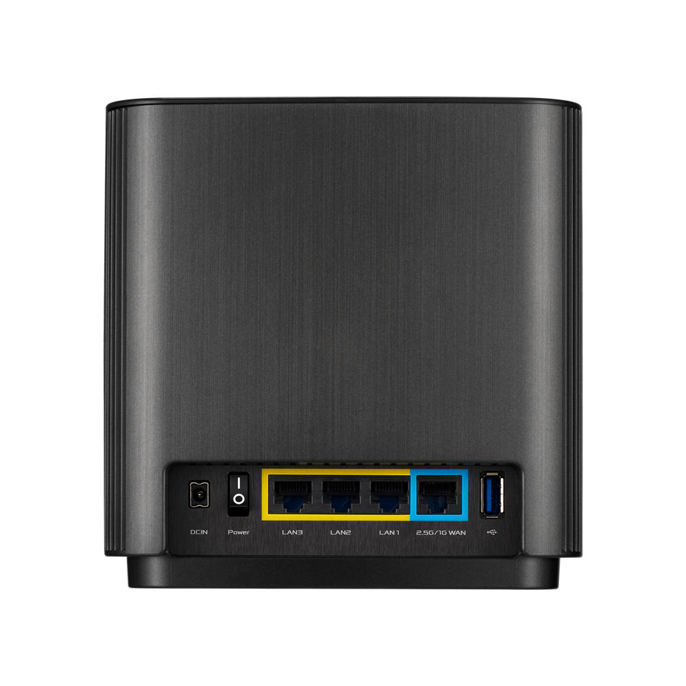 როუტერი Asus 90IG0590-MO3A60 ZenWiFi AX XT8, 4804Mbps, Router, Black