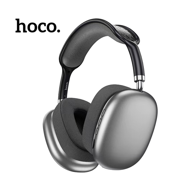 Hoco 6931474792488 ESD15, Headset, Wireless, Bluetooth, 3.5mm, Dark Grey