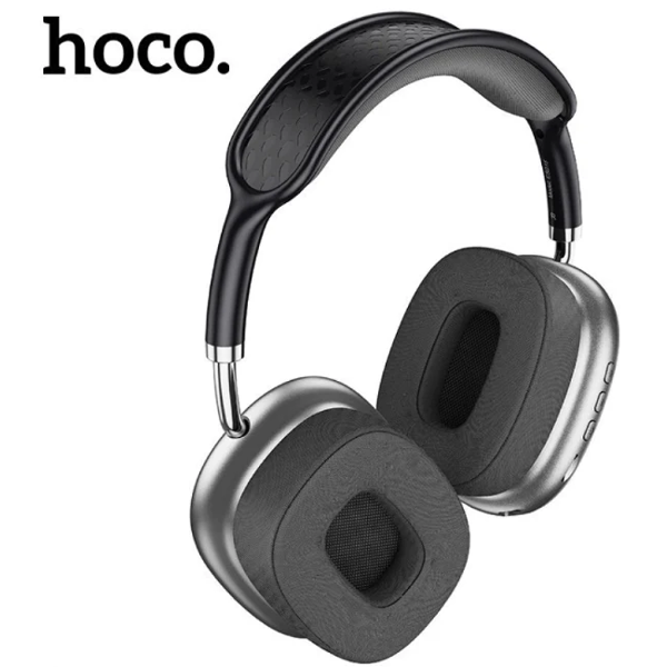 Hoco 6931474792488 ESD15, Headset, Wireless, Bluetooth, 3.5mm, Dark Grey