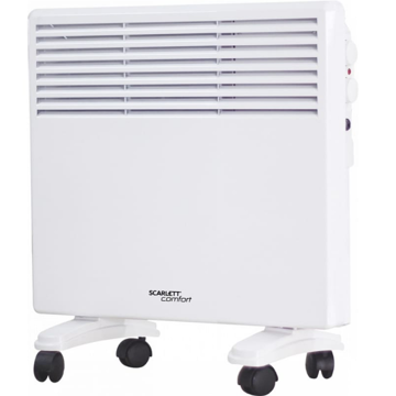 Scarlett SCA H VER31 1000, 1000W, 15m², Electric Heater, White