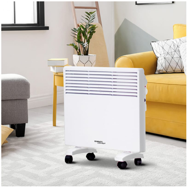 ელექტრო გამათბობელი Scarlett SCA H VER31 1000, 1000W, 15m², Electric Heater, White