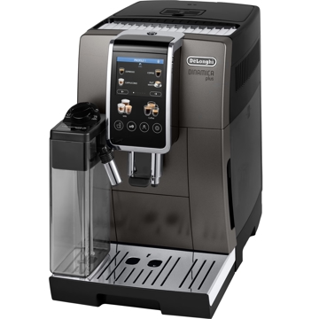 DeLonghi ECAM380.95.TB Dinamica Plus, 1450W, 1.8L, Coffee Machine, Grey