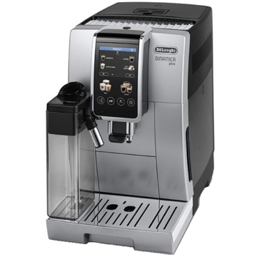 DeLonghi ECAM380.85.SB Dinamica Plus, 1450W, 1.8L, Coffee Machine, Black/Silver