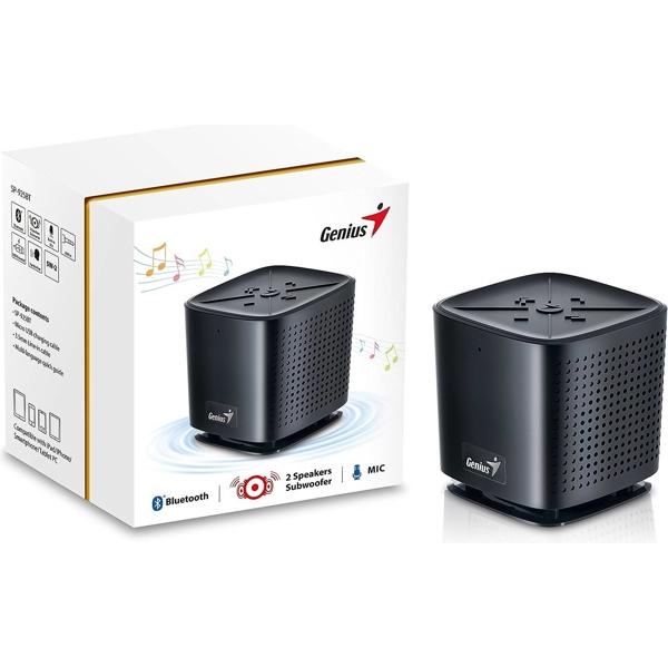 Genius SP-925BT, 10W,  3.5mm, Micro USB, Speaker, Black