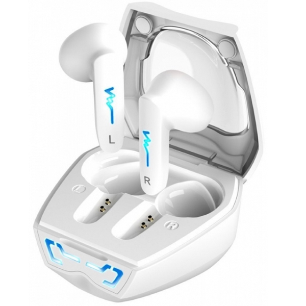 Genius HS-M920BT, Earbuds, Wireless, Bluetooth, White