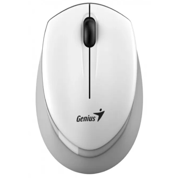 მაუსი Genius NX-7009, Wireless, USB, Mouse, White/Grey