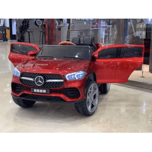 Mercedes 6688 -R, Electric Car, Red