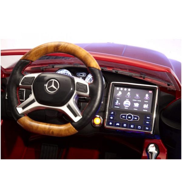 Mercedes SX1588-R, Electric Car, Red