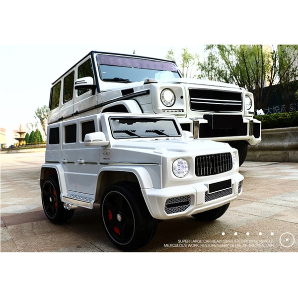 Mercedes 72 88-W, Electric Car, White