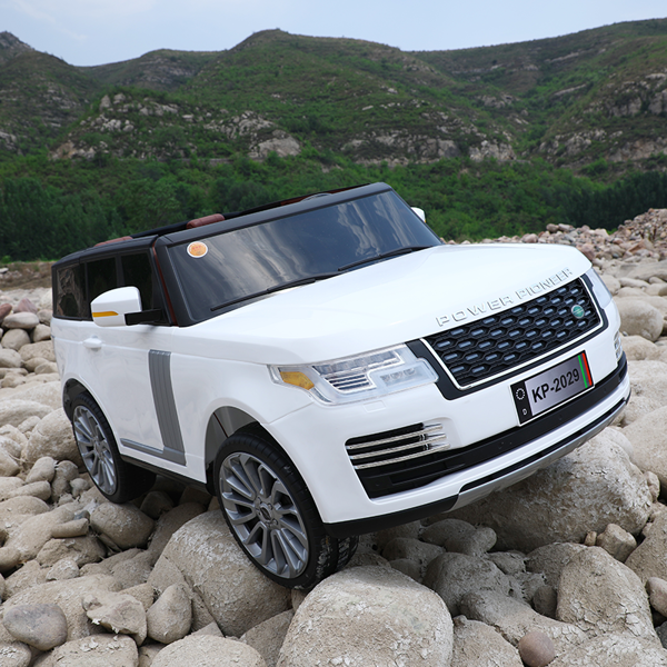 Land Rover KP-2029-W, Electric Car, White