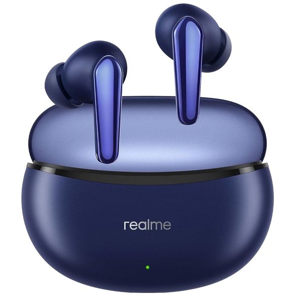 ყურსასმენი Realme RMA2113, Earbuds, Wireless, Bluetooth, IPX5, Blue