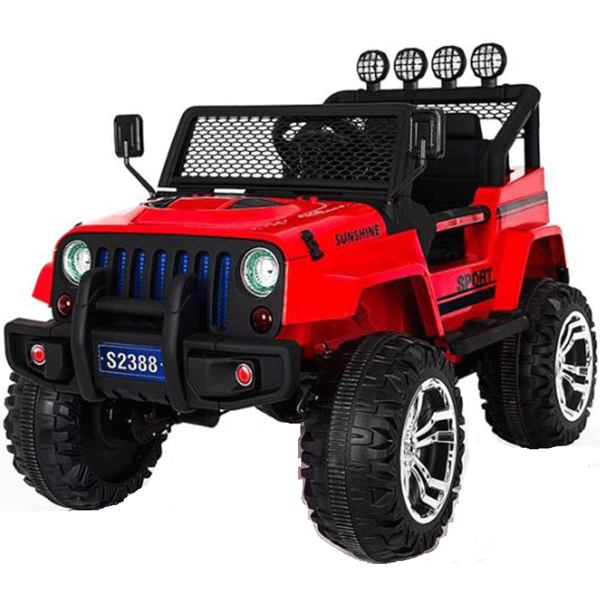 Jeep JHW5188-R/K, Electric Car, Red