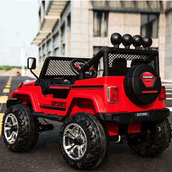 Jeep JHW5188-R/K, Electric Car, Red