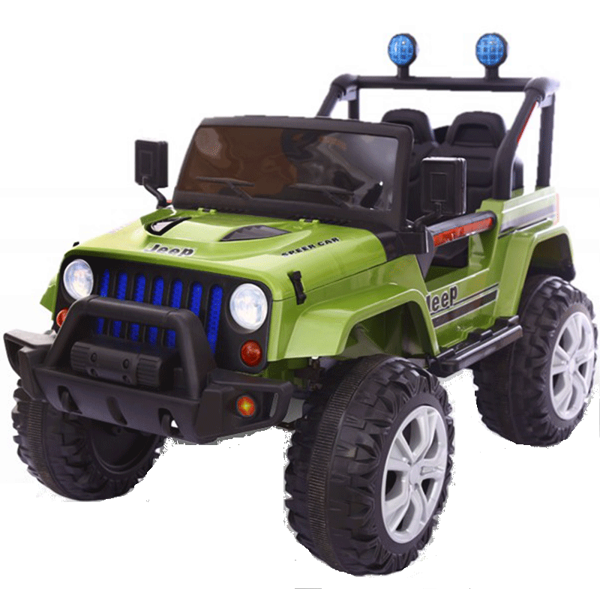 Jeep JHW5188-G/K, Electric Car, Green