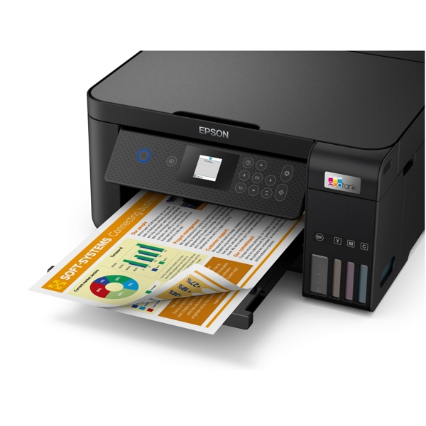 პრინტერი Epson C11CJ63412 EcoTank L4260, MFP, A4, Wi-Fi, USB, Black