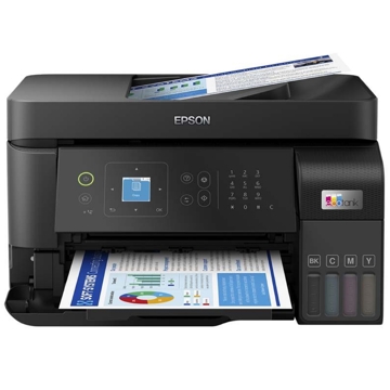 პრინტერი Epson C11CK57404 EcoTank L5590, MFP, A4, Wi-Fi, LAN, USB, Black