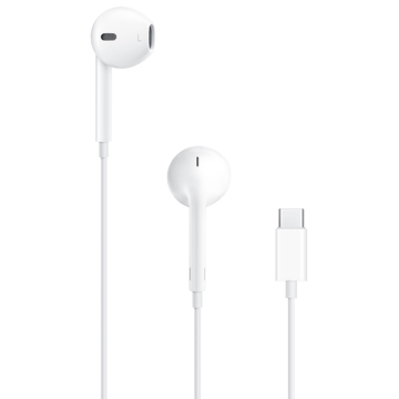 ყურსასმენი Apple MTJY3ZM/A EarPods, In-Ear Headphones, Wired, USB-C, White