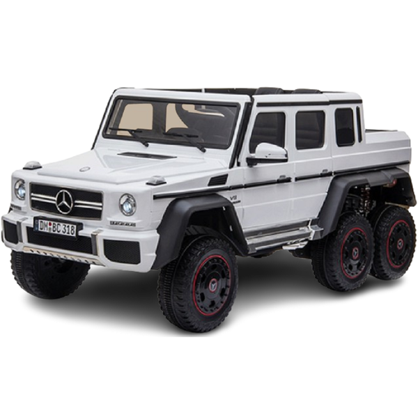 Mercedes G63-W, 1 Seat, Electric Car, White