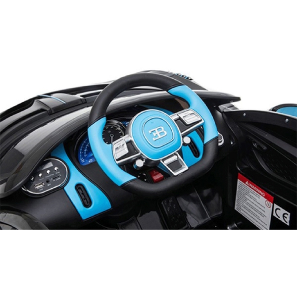 Bugatti HL-338-BB, 1 Seat, Electric Car, Black