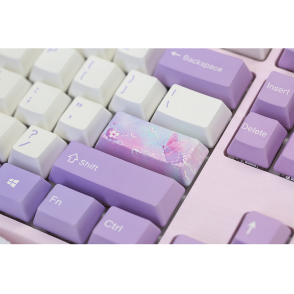 კლავიატურა Varmilo VEM108 Dreams On Board, EC V2 Rose, Wired, USB, Gaming Keyboard, White/Pink