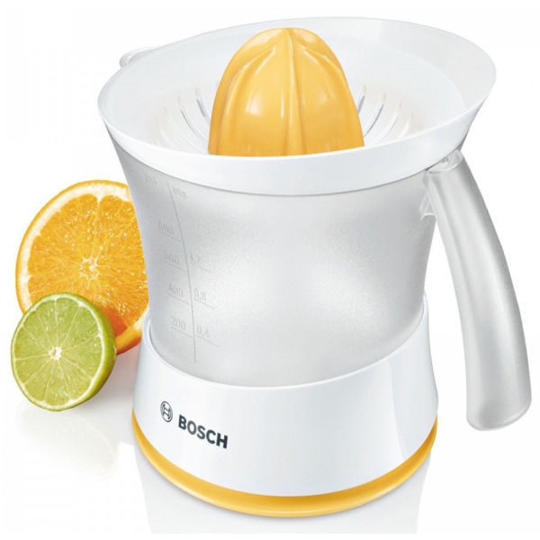 ციტრუსის წვენსაწური Bosch MCP3500N, 25W, 0.8L, Juicer, White