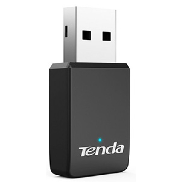 Tenda U9, 2.4GHz, External Network Adapter, Black