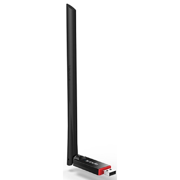 Wi-Fi ადაპტერი Tenda U6, 2.4GHz, External Network Adapter, Black