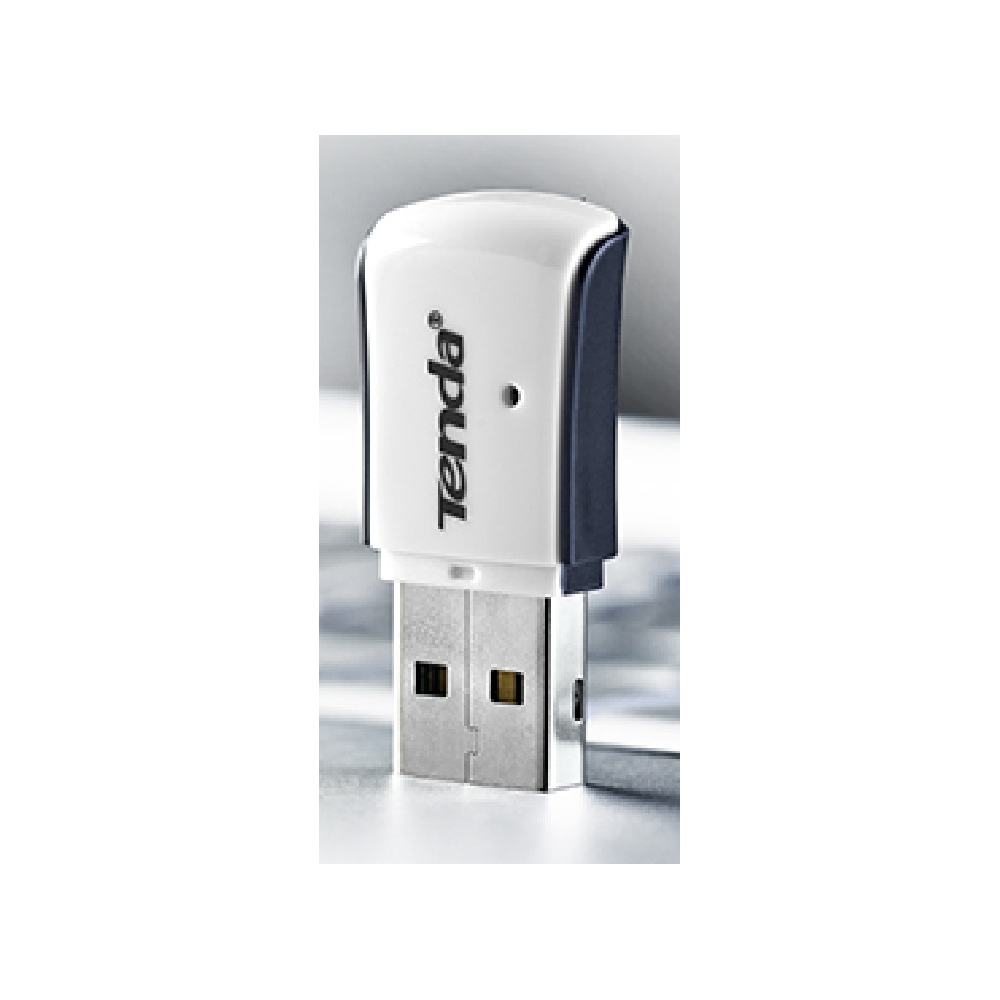 WiFi ადაპტერი Tenda W311M, 2.4GHz, External Network Adapter, White/Black