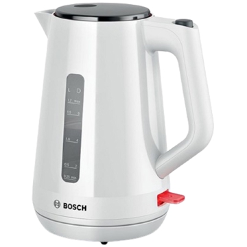 Bosch TWK1M121, 2400W, 1.7L, Electric Kettle, White