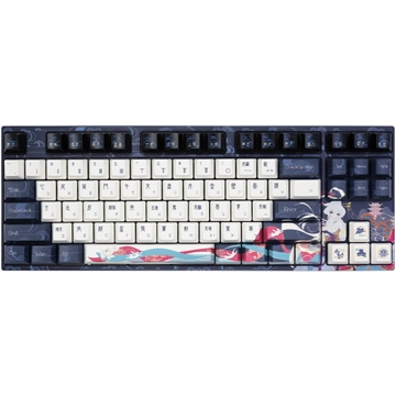 კლავიატურა Varmilo VPE87 Chang'e, EC V2 Rose Wired, USB-C, Keyboard, Blue/White