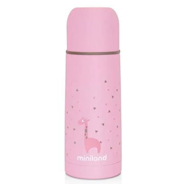 Miniland 89217 Silky, 350ML, Thermos, Roze