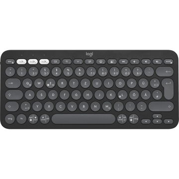 კლავიატურა Logitech L920-011851, Wireless, Bluetooth, USB, Keyboard, Black