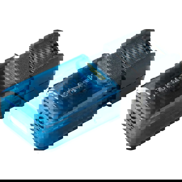 USB ფლეშ მეხსიერება Kingston DT80M/256GB DT80M, 256GB, USB 3.2 Type-C, Black/Blue