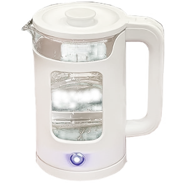 ელექტრო ჩაიდანი Ardesto EKL-T31GW, 1500W, 2L, Electric Kettle, White