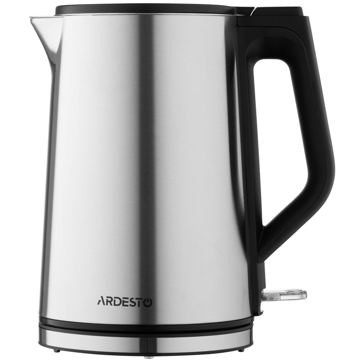 Ardesto EKL-T32S, 1500W, 2L, Electric Kettle, Silver