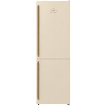 მაცივარი Gorenje NRK6192CLI, 302L, A++, No Frost, Refrigerator, Beige