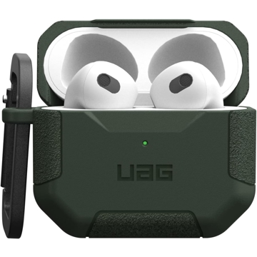 ყურსასმენის ქეისი UAG 104127117272 Scout, AirPods 3 GEN, Headphone Case, Olive Drab