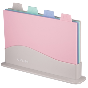 საჭრელი დაფა Ardesto AR1404GP Fresh, Set Of Cutting Boards, Colorful