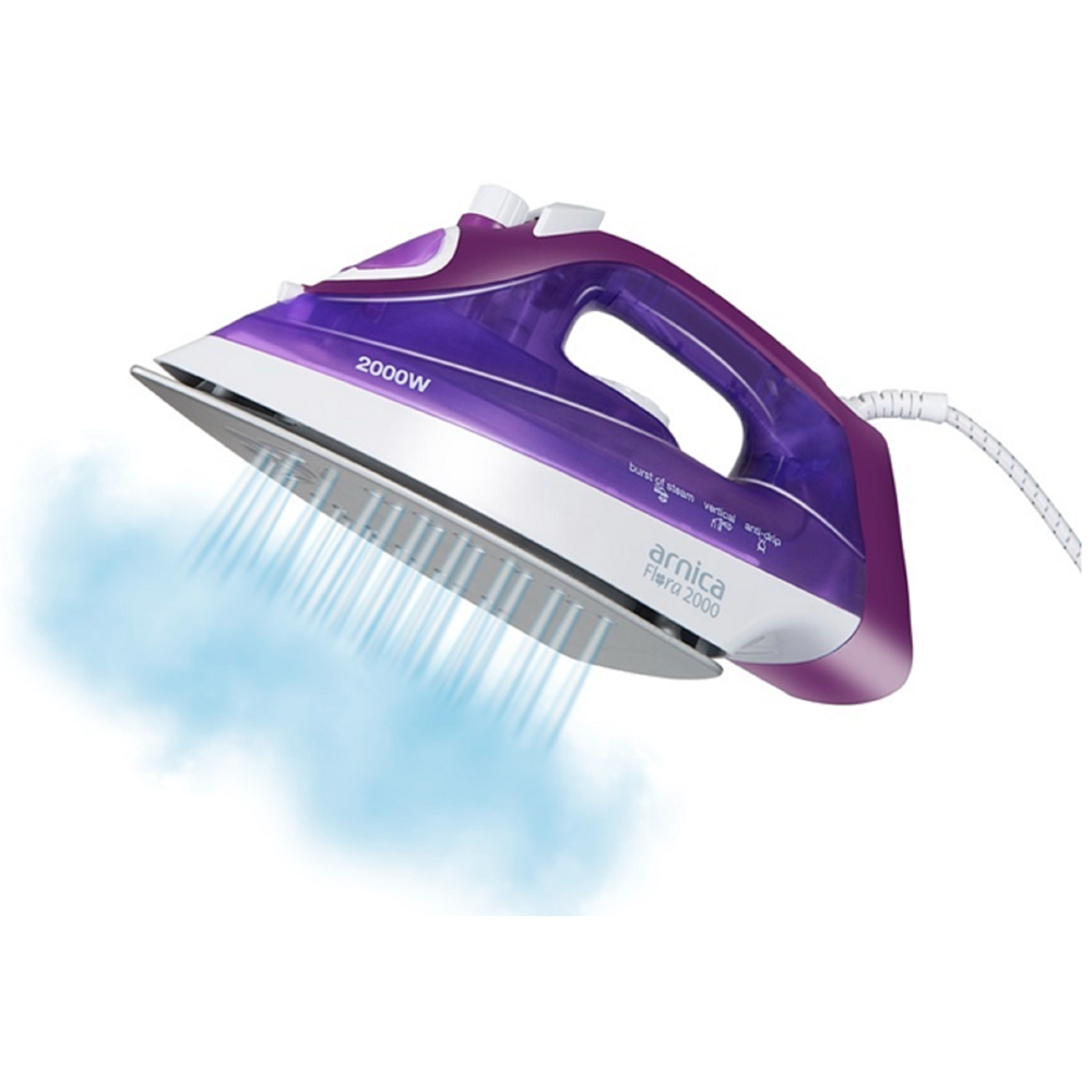Arnica UT61041, 2000W, Steam Iron, Purple