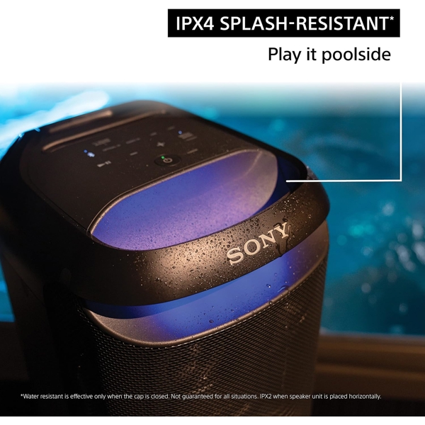 დინამიკი Sony SRS-XV800 X-Series, 77W, Bluetooth, USB, 3.5mm, Speaker, Black