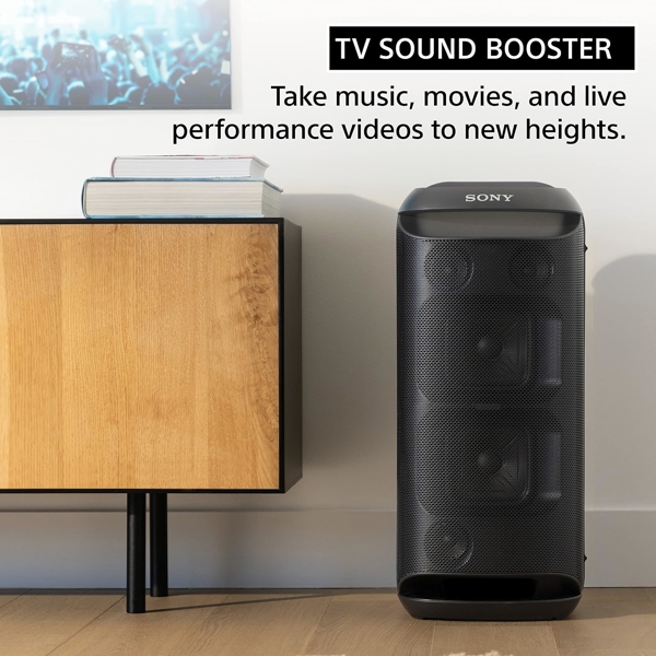 დინამიკი Sony SRS-XV800 X-Series, 77W, Bluetooth, USB, 3.5mm, Speaker, Black