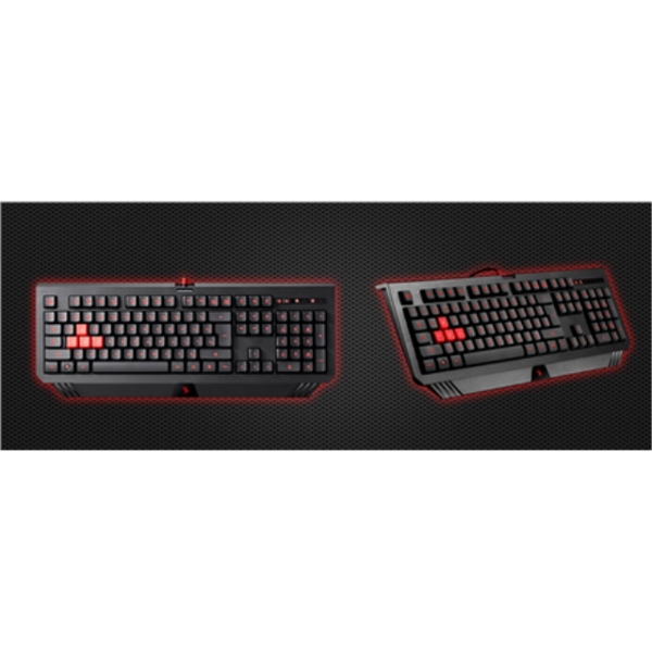 A4Tech B120 Gaming, Wired, Keyboard layout EN, 1.8 m, Black