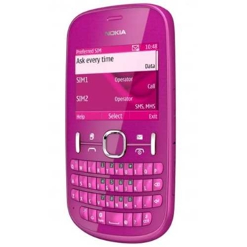 Nokia Asha 200 Dual Sim Phone PINK