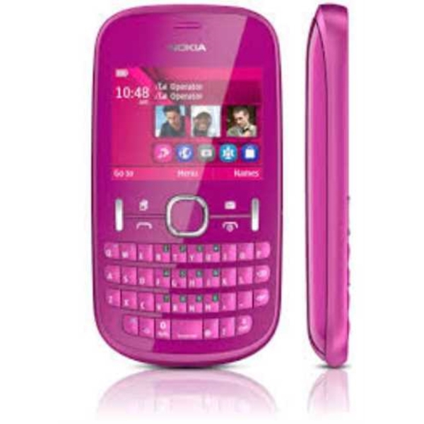 Nokia Asha 200 Dual Sim Phone PINK