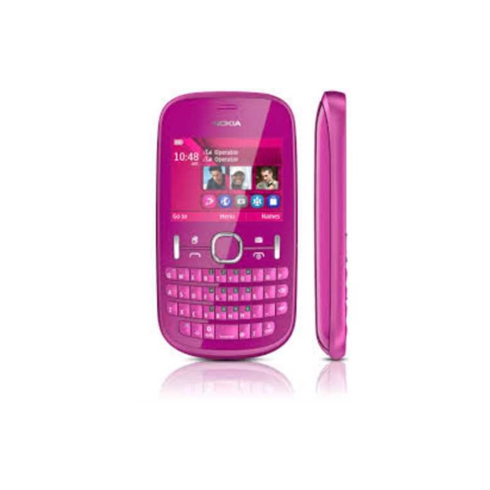 Nokia Asha 200 Dual Sim Phone PINK