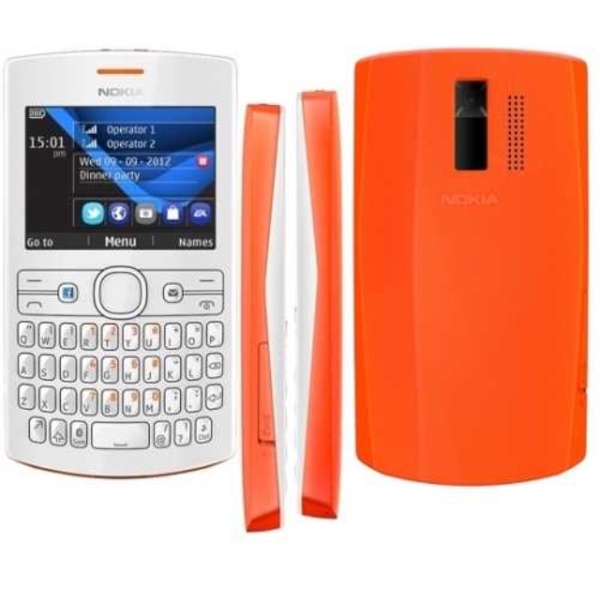 Nokia Asha 205 Dual SIM White