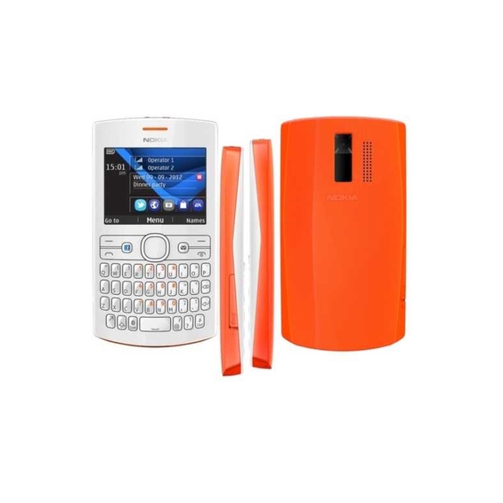 Nokia Asha 205 Dual SIM White