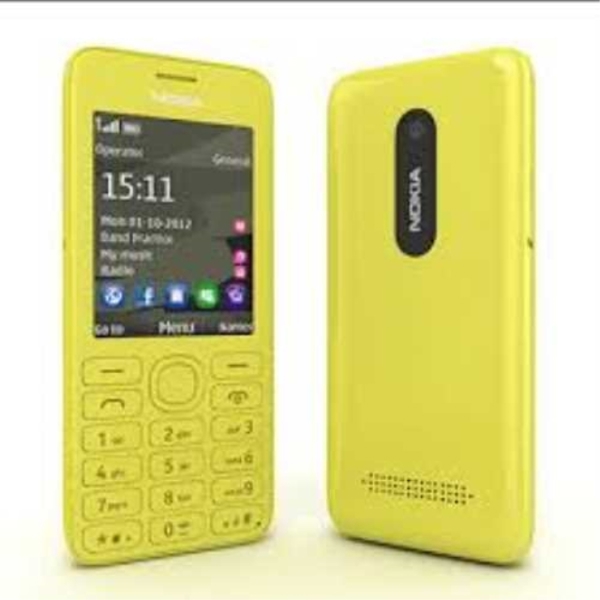 Nokia 206 Dual SIM Mobile Phones YELLOW