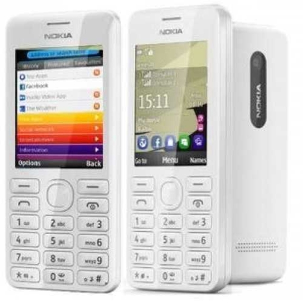 Nokia 206 Dual SIM phone  WHITE