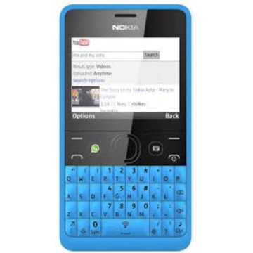 Nokia Asha 210 Mobile PhonesDual SIM cyan